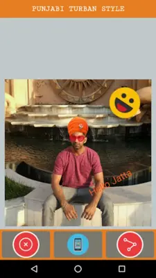 Punjabi Turban Photo Editor android App screenshot 2